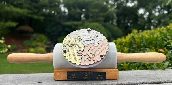 Baker Trail UltraChallenge rolling pin commemorative medal display rolling-pin-display.jpg