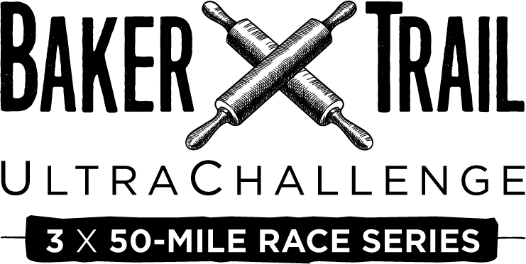 Baker Trail UltraChallenge 3x50-Mile Races Series Baker Trail 3 x 50 BLACK.png